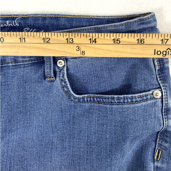 Gloria Vanderbilt Jeans Womens Size 14 Rail Straight‎ Slimming Mom High Rise - Picture 7 of 11